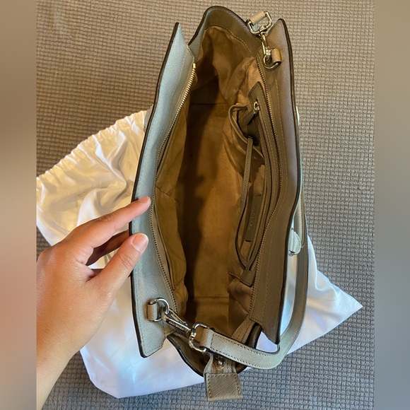 Michael Kors Large Grey Satchel - Picture 4 of 5